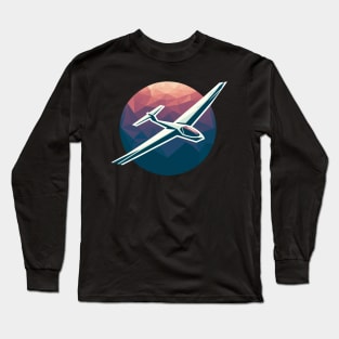 Glider Sailplane Biplane Long Sleeve T-Shirt